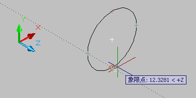 CAD中象限點(diǎn)的確定