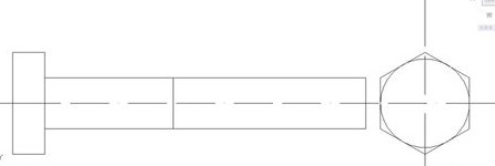 CAD輔助設(shè)計CAD中畫螺栓.jpg