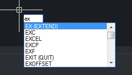 CAD中延伸的快捷鍵是什么？