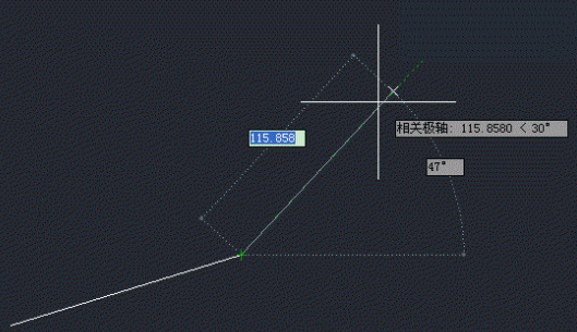 CAD繪制相對(duì)角度技巧